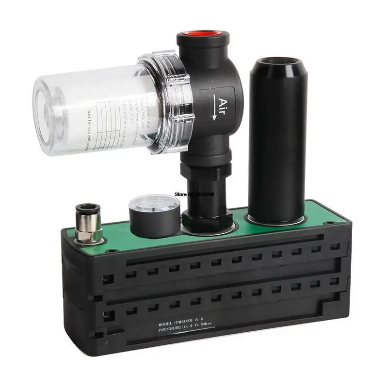 

Многополюсный вакуумный генератор VTM301, большой поток всасывания с переключателем, вакуумный насос