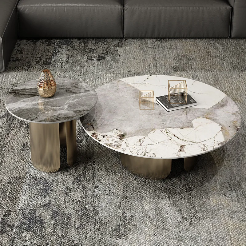 Эфиопская мебель для дома металлический круглый журнальный столик набор