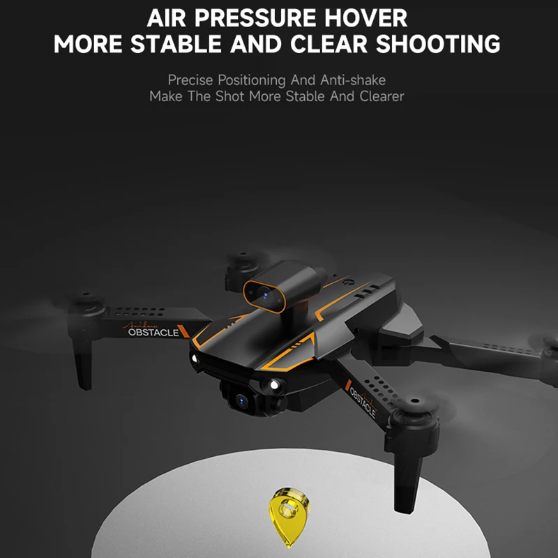 

New Folding Drone Obstacle Avoidance HD Aerial Photography Dual Camera Quadcopter Endurance Aircraft Remote Control Aircraft