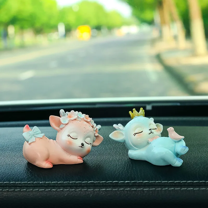 Украшение для автомобиля парный олень высококачественное украшение мирный