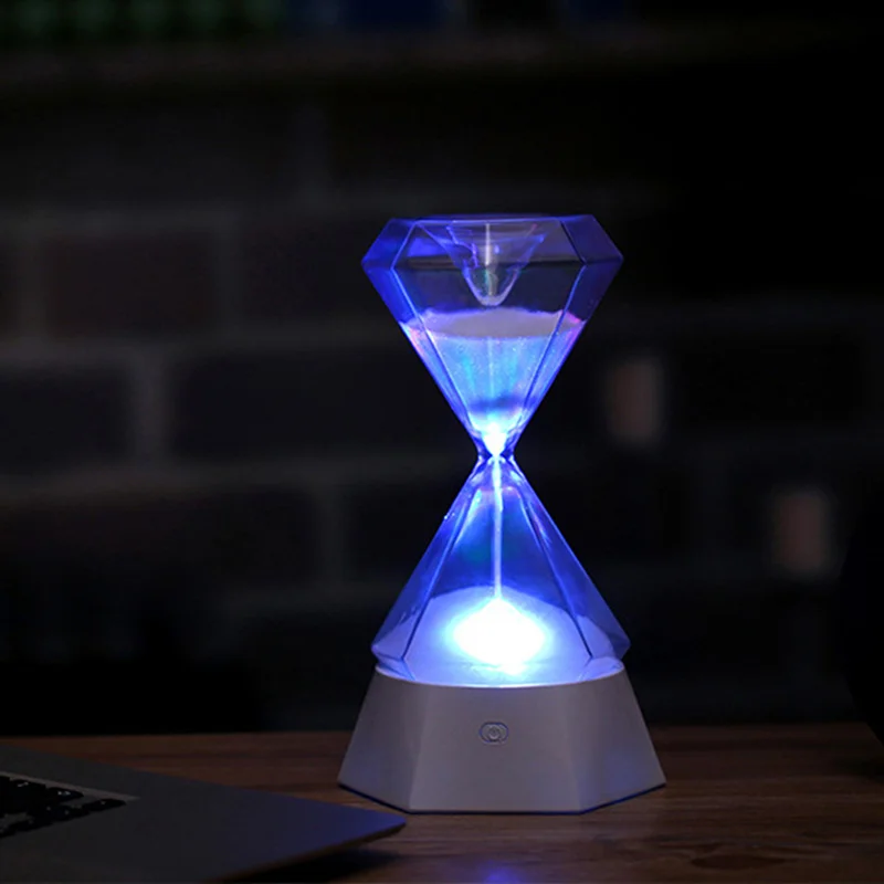 

Colors Sensor Smart Lighting Hourglass Nightlight Children Bedroom LED Night Light
