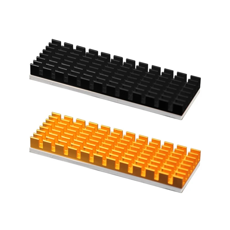 

M.2 Solid State Hard Disk Heatsink Heat Radiator Cooling Aluminum Thermal Pads for Desktop PC M2 NVME 2280 PCIE SSD
