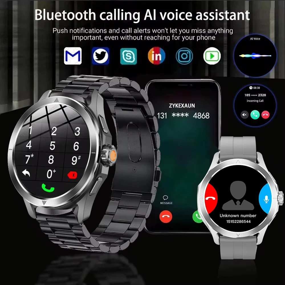 Новые умные часы для Xiaomi S4 Ultra мужские AMOLED спортивные на открытом воздухе NFC GPS