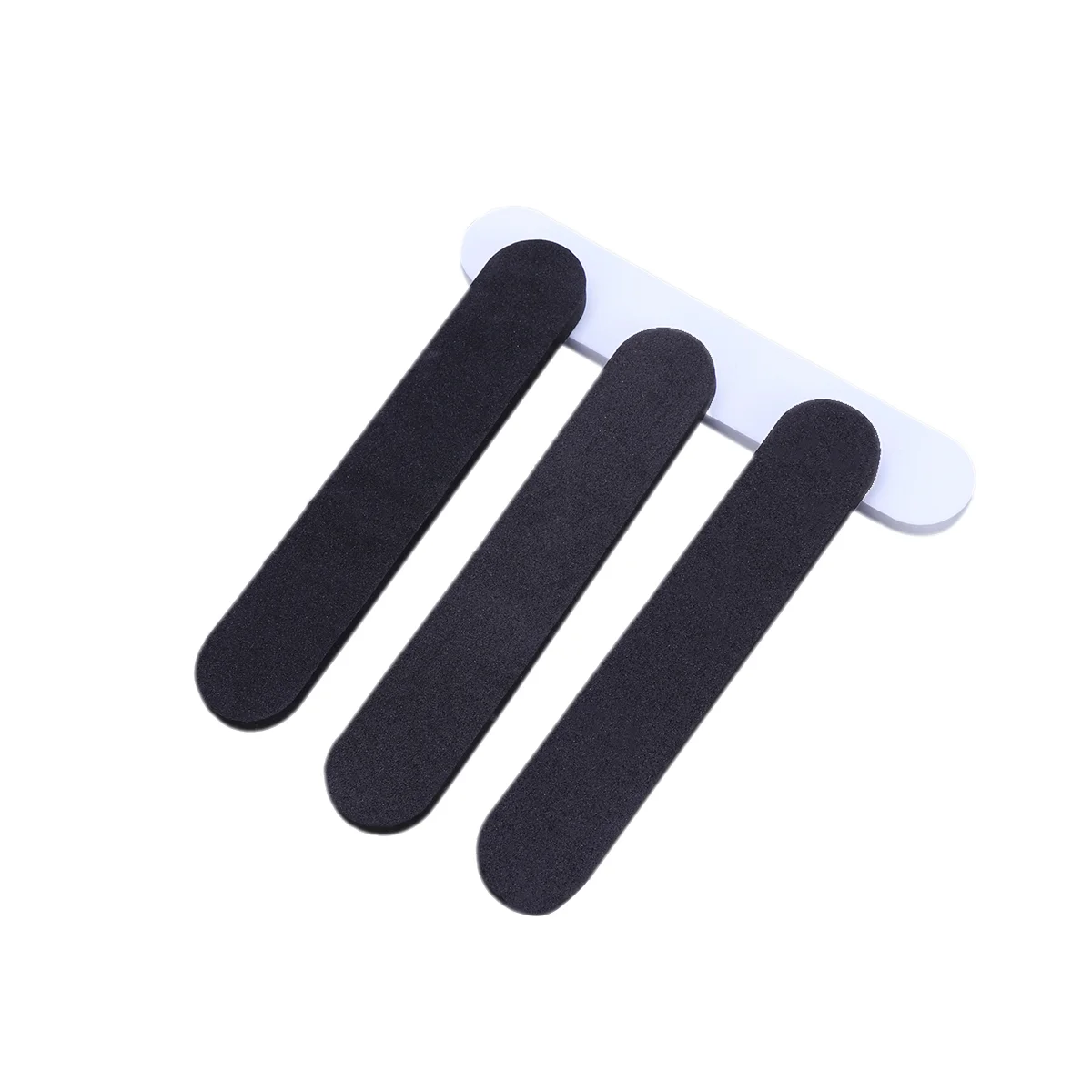 

20pcs Hat Sweat Liner Sweat Hat Size Reducer Sweatband Tape for Baseball Caps Fitness Headwear Black White