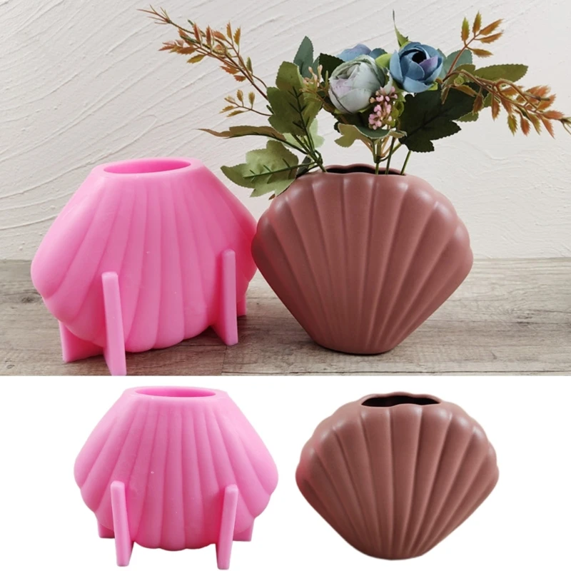 Vase Molds for Storage Bottle Silicone Vase Moulds Flowerpot Resin Mold