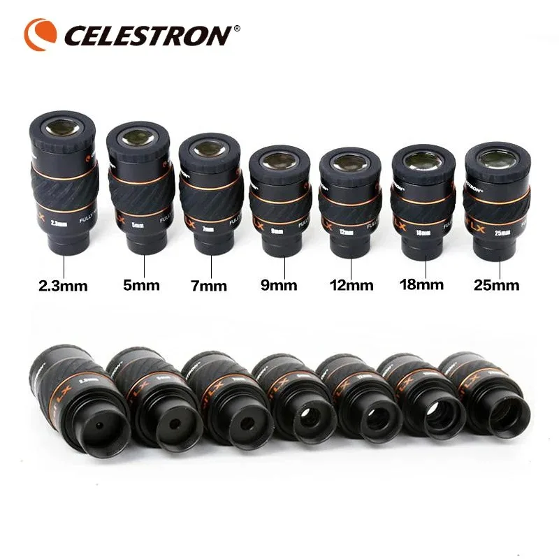 Фото Комплект окуляров Celestron X-CEL LX, широкий угол 1,25 дюйма/31,7 мм 60 °    Аксессуары для окуляров телескопа 2,3 мм 5 мм 7 мм 9 мм 12 мм 18 мм 25 мм №1