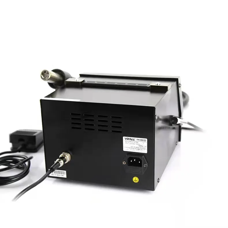 Паяльная станция Yihua 993D с ЖК-дисплеем 1000 Вт