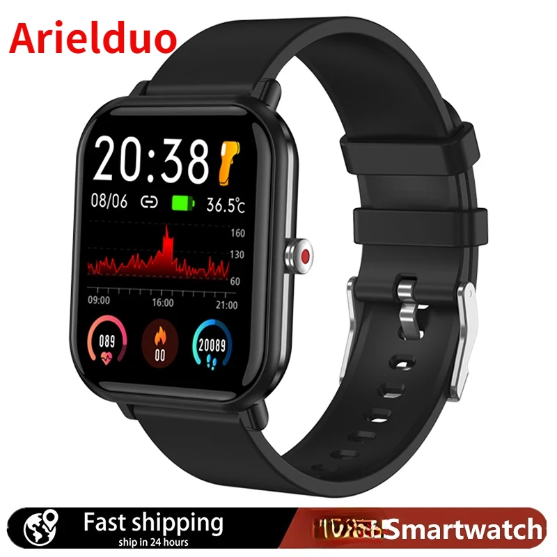 2021 New Smart Watch Men Full Touch Screen Sport Fitness Watch IP67 Waterproof Bluetooth For Android ios smartwatch Women