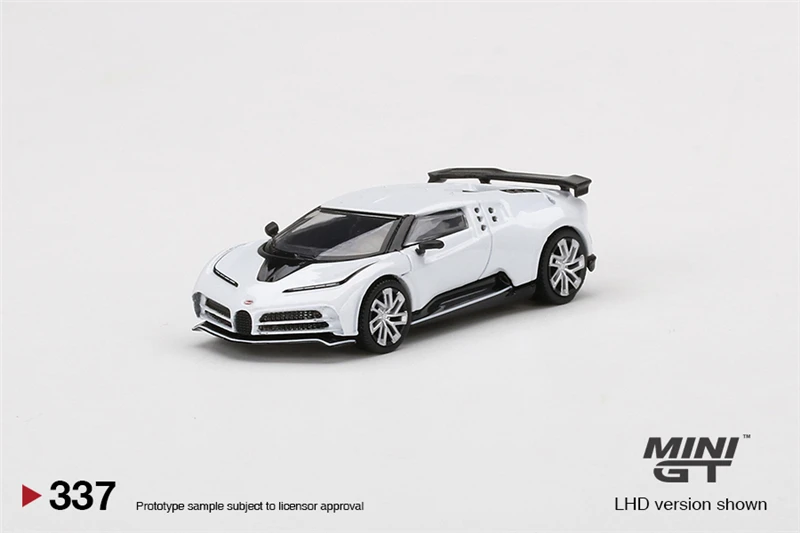 

MINI GT 1:64 Bugatti Centodieci White LHD Diecast Model Car