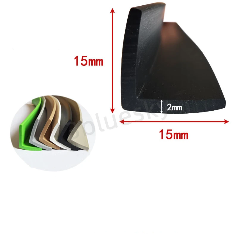Резиновая угловая Защитная кромка для защиты от столкновений прокладка