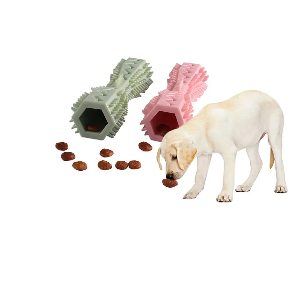 Жевательная игрушка для собак Pet Wear-Resistant Toothbrush Cleaning Supplies Bite-Resistant Brushing Stick Training Interactive Accessories