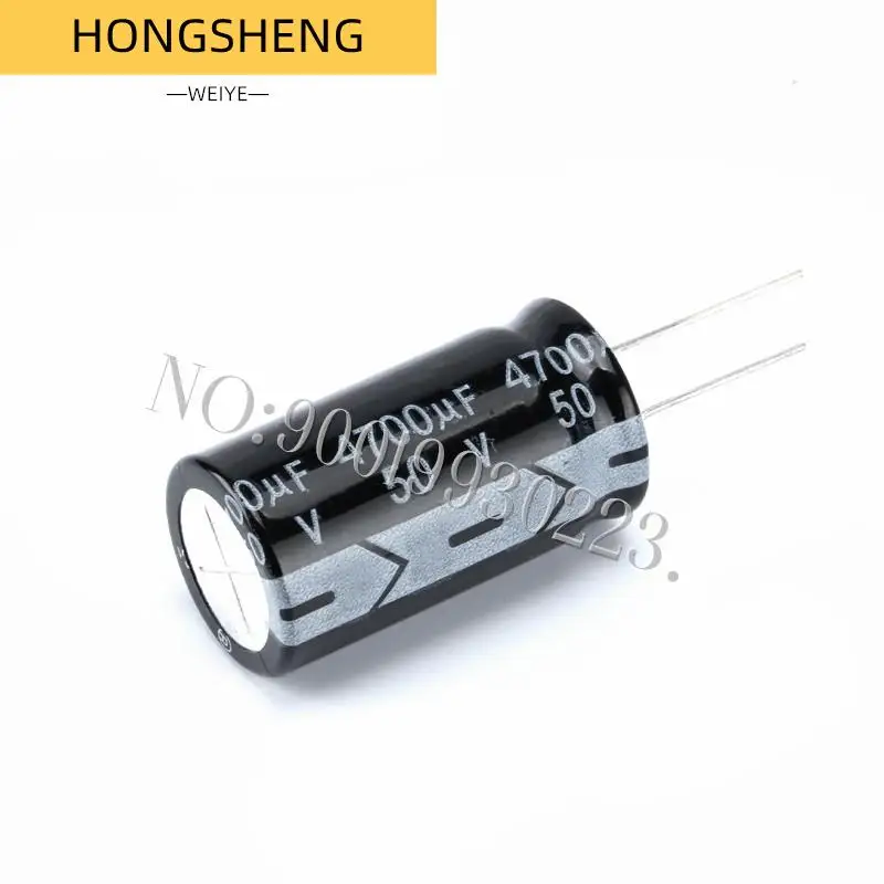 

Новинка 100%, 2 шт./лот 50v4700uf 4700 мкФ 50v 18*35 22*35mm 50v 4700 мкФ 18x35 электролитический конденсатор