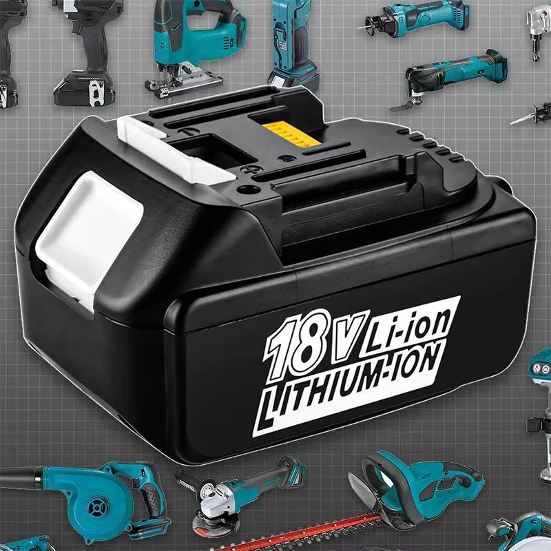

100% original for Makita 18V 6000mAh rechargeable power tool battery with LED lithium ion substitute LXT bl1860b bl1860 bl1850