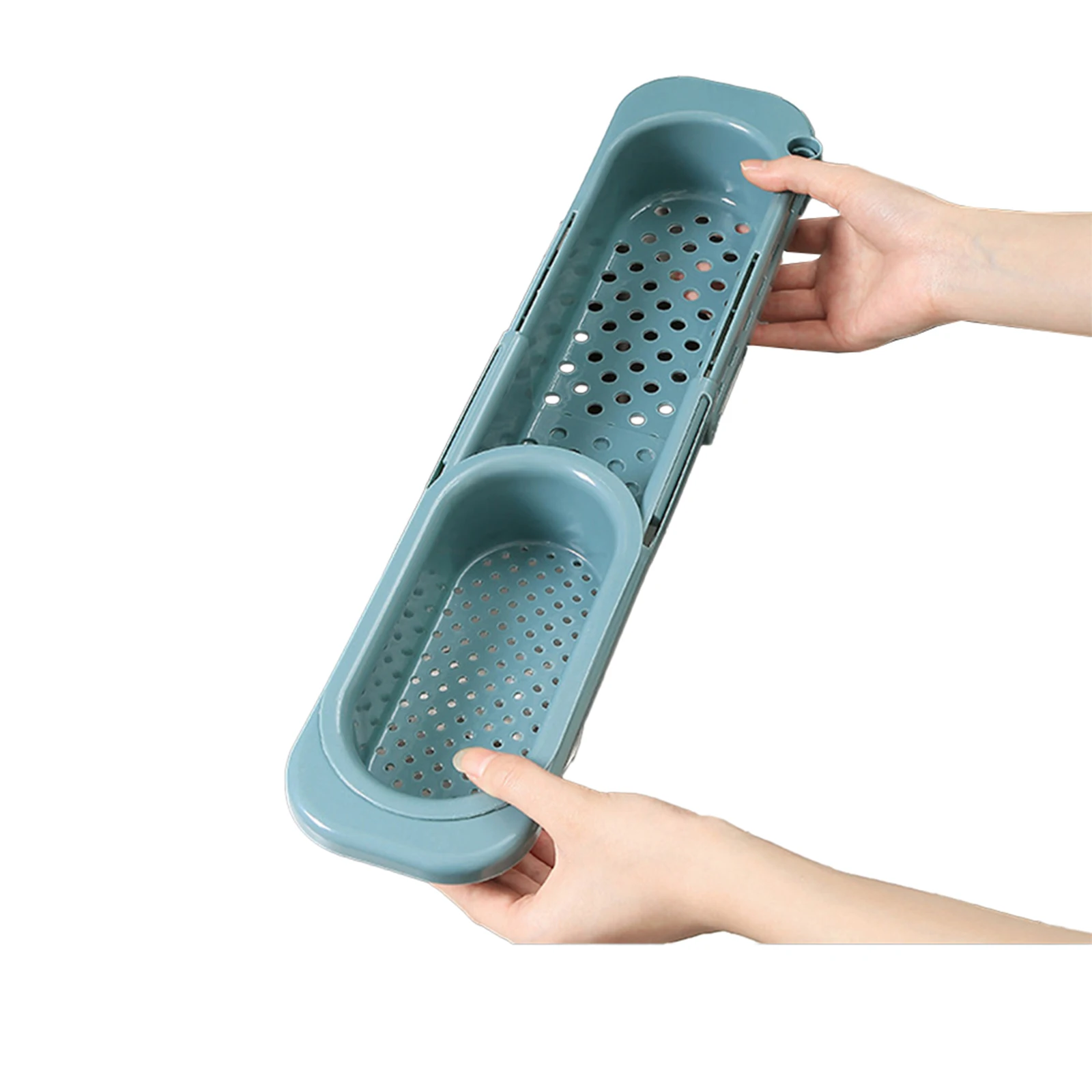 

Bathroom Rack Sstorage Rack 3 Colors 38.1*10*5.6cm Drain Rack Filter Firmly Sucking Plastic Retractable Durable