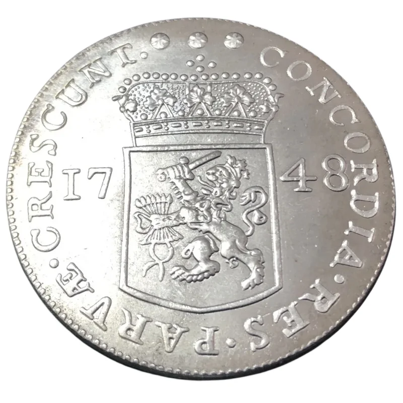 

Копия серебряной монеты Ducat, 1748 г.