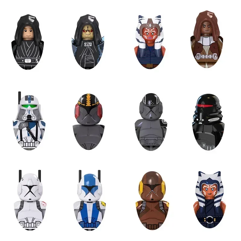 

TV6105 TV6106 Master Yoda Mini Robot Figure Toy Bricks Palpatine Skywalker Assembling Doll Building Blocks Children's Gifts