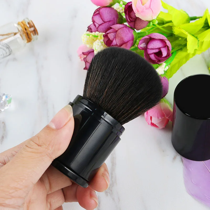 

Vander Life 1Pcs Black Makeup Brush Retractable Big Powder Foundation Blusher Concealer Cream Kabuki Brush Cosmetic Beauty Tools