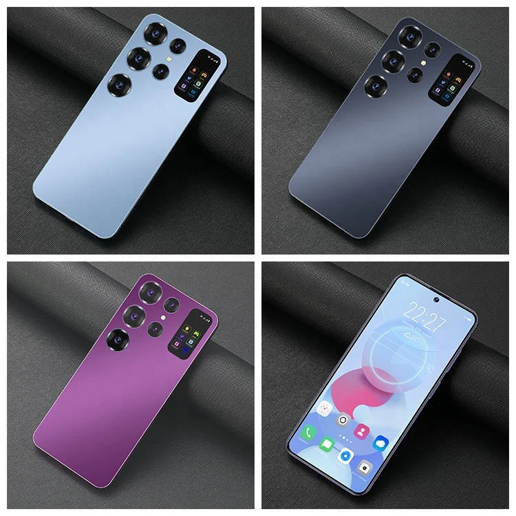 Лидер продаж на заказ S24 Ultra разблокированный сотовый телефон с большим экраном 5G