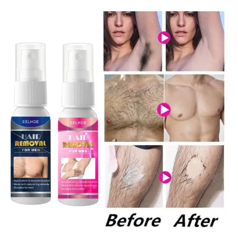 

Hair Removal Spray Permanant Hair Growth Inhibitor Armpit Legs Arms Painless Hair Remover Sprays Nourishes Repair Care Man Women