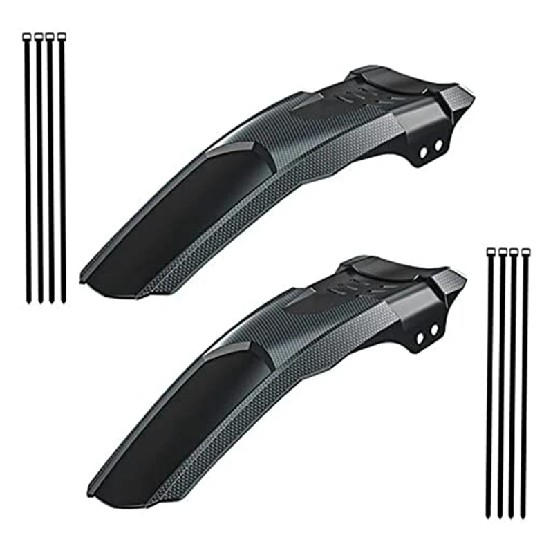 

2Pcs Bike Mudguard Set Bicycle Fenders,Portable Adjustable Mountain Bike Front Rear Mud Guard For MTB Road Bike Cycling
