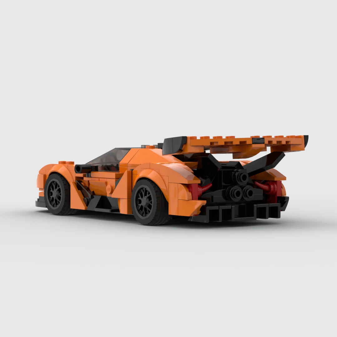 Кубики MOC гоночная скоростная игрушка Apollo IE автомобиль серии скоростной Чемпион