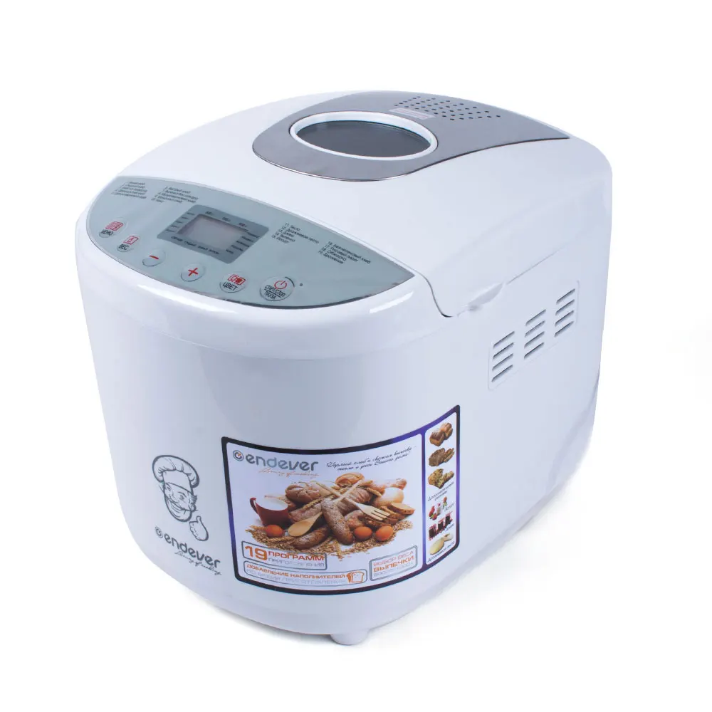 Хлебопечка Baker Endever Skyline MB-51 (79104) с функцией замеса и корзиной для хлеба. Тостер с возможностью поджаривания хлеба.