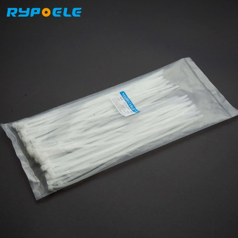 Good Reputation Custom High Quality Self-Locking Nylon Plastic Cable Zip Twist Ties
