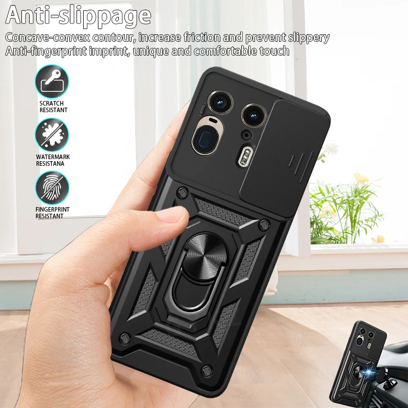 Для Motorola Edge 50 Ultra 5G чехол слайд-линзой бронированные чехлы для телефонов Moto Rola