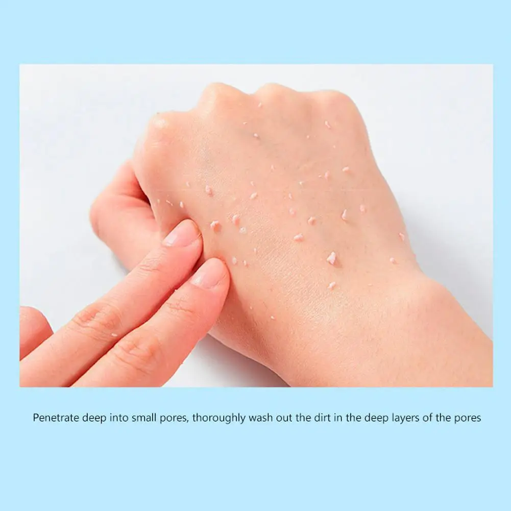 Facial Scrub Exfoliating Cream Whitening Moisturizer Deep Peeling Gel Remove Body Cleaning Rub Mud Male and Female SkinCare 350g images - 6
