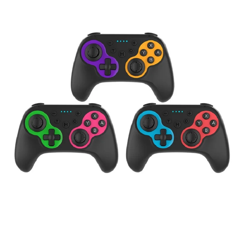 

Беспроводной Bluetooth геймпад для консоли Nintendo Switch Lite OLED, игровой джойстик, контроллер, пробуждение, провод, ядро, мотор, вибрация, NFC