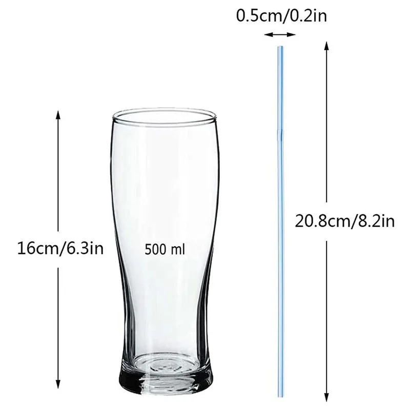 600 шт. одноразовые пластиковые соломинки для локтя кухни бара товары