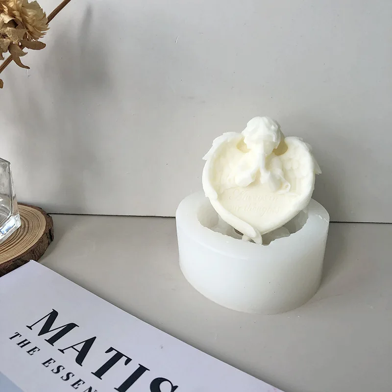 

Praying Angel Silicone Mold DIY Handmade Soap Love Chocolate Cake Decoration Ornament