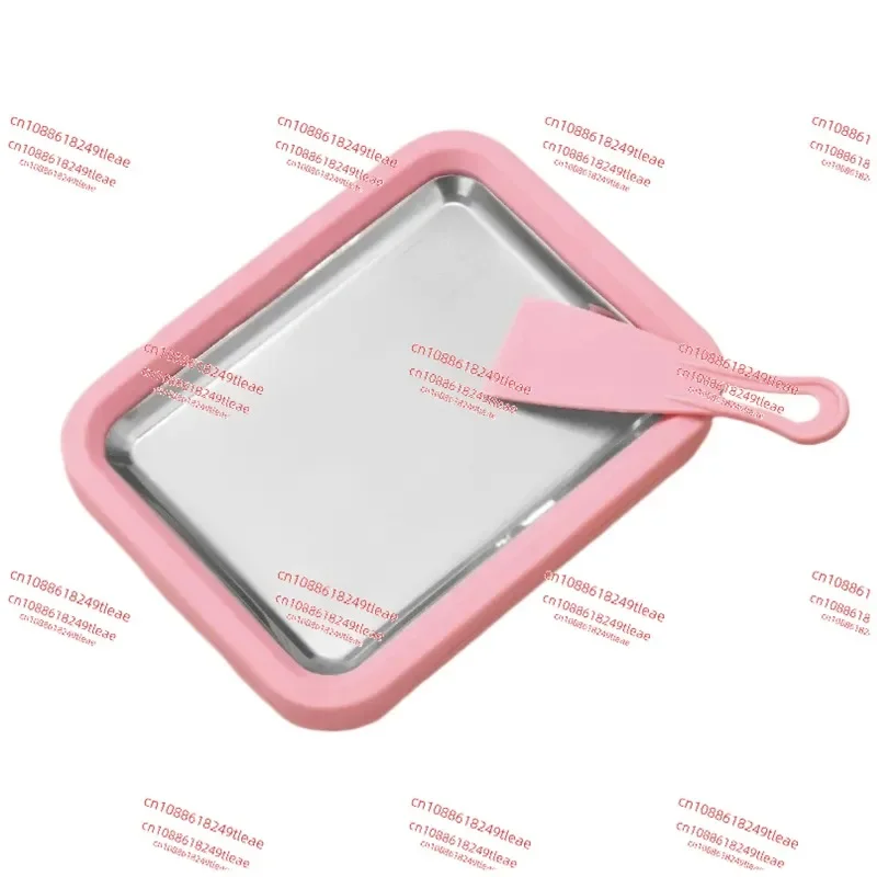 Ice Cream Maker Rolled Machine Stainless Steel Portable DIY Homemade for Sorbets Gelato Frozen Yogurt Soft Serve