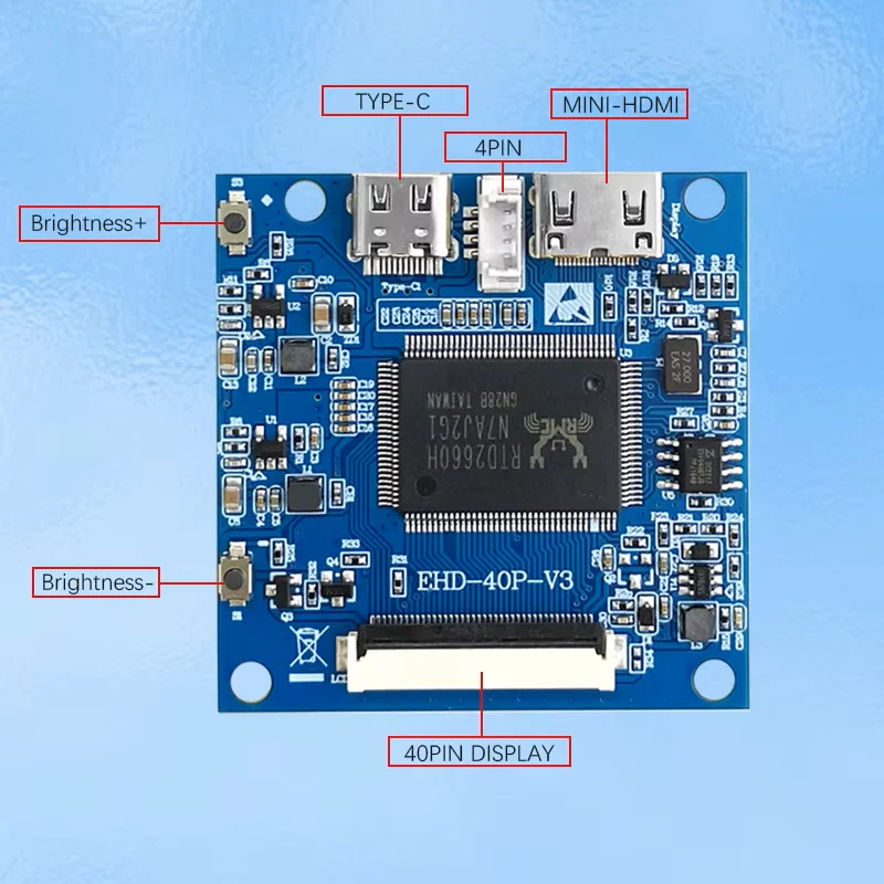 IHANFO-5INCH HD 480*800 Interfejs type-c IPS