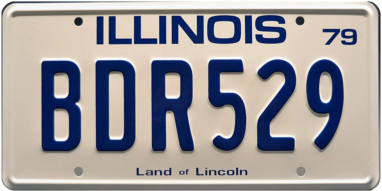 

Celebrity Machines Blues Brothers | BDR529 | Metal Printing License Plate