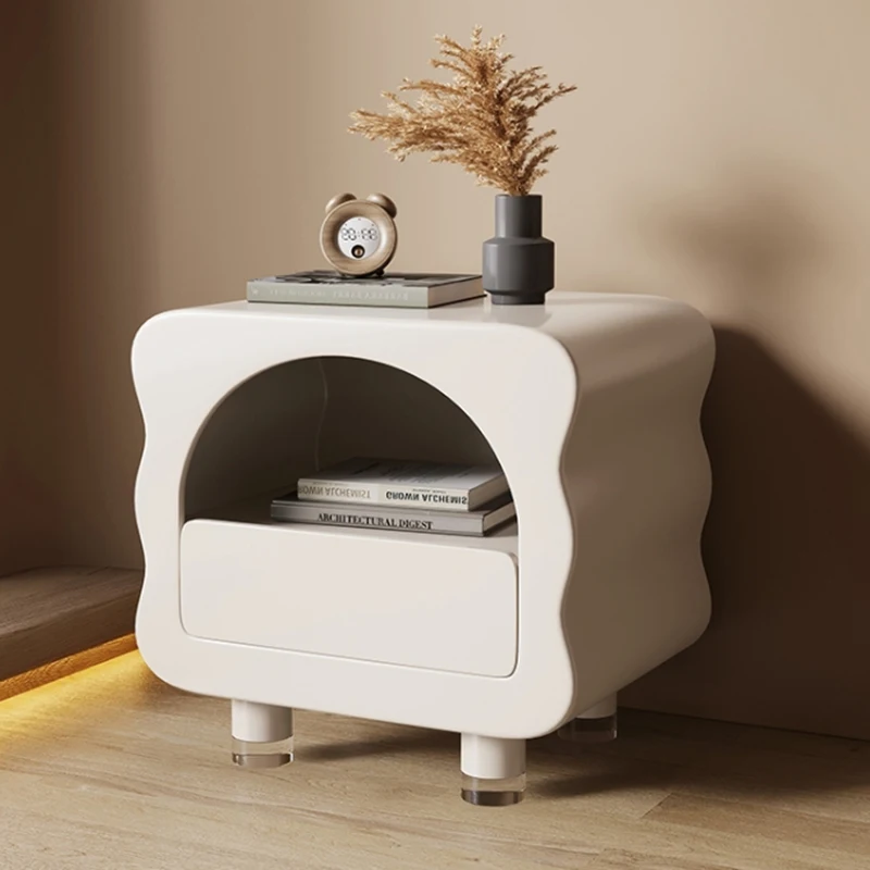 

Modern Luxury Bedside Tables Bedroom Simple Japanese Style Storage Cute Kids Nightstands Kawaii Muebles Hogar FurnitureLJYXP