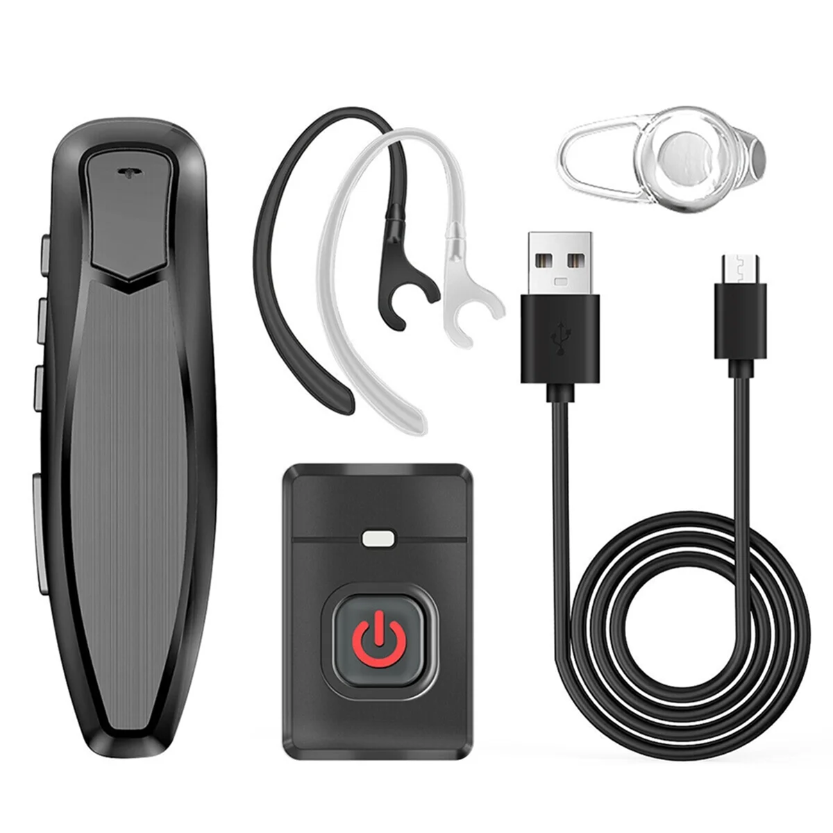 Беспроводная Bluetooth-гарнитура Walkie Talkie PTT наушник Hands-Free разъем K для микрофона Kenwood