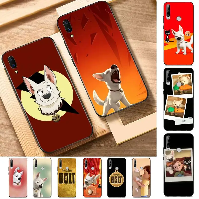 

Disney Bolt Phone Case for Huawei Y 6 9 7 5 8s prime 2019 2018 enjoy 7 plus