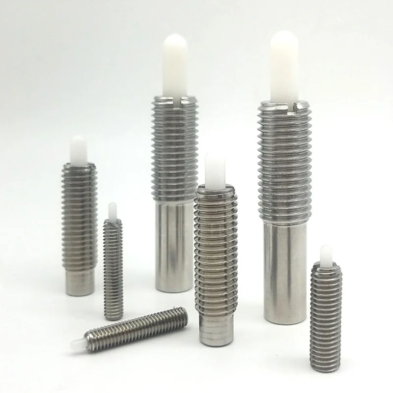 

PJLSK/PJLK/PJHK/PJXK M3 to M16 China Fastener Manufacturer Customized Stainless Steel Spring Plunger with Plastic Pin