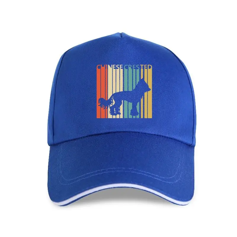 

new cap hat Men Baseball Cap Vintage 1970s Chinese Crested Dog Owner Gift Women Men Cotton Hip Hop Top Hara