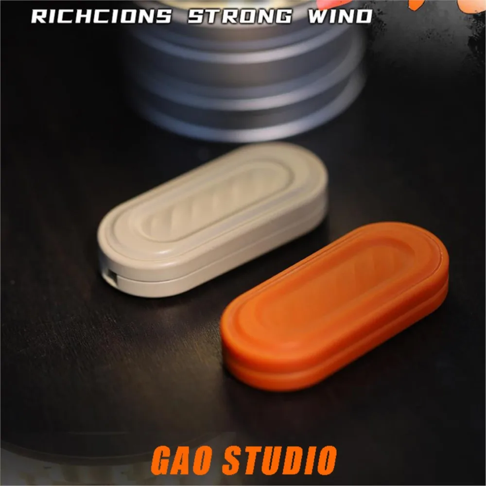 Фото Gao Studio PEEK Richcions Сильный ветер Длинный нажимной слайдер Непоседа игрушки для взрослых Металлические слайдеры для снятия стресса №1
