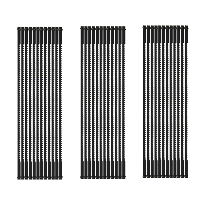 

5 Inch Pin End Scroll Saw Blade - 36 Pack For Precise Sawing Of Hard/Soft Wood, Plastic