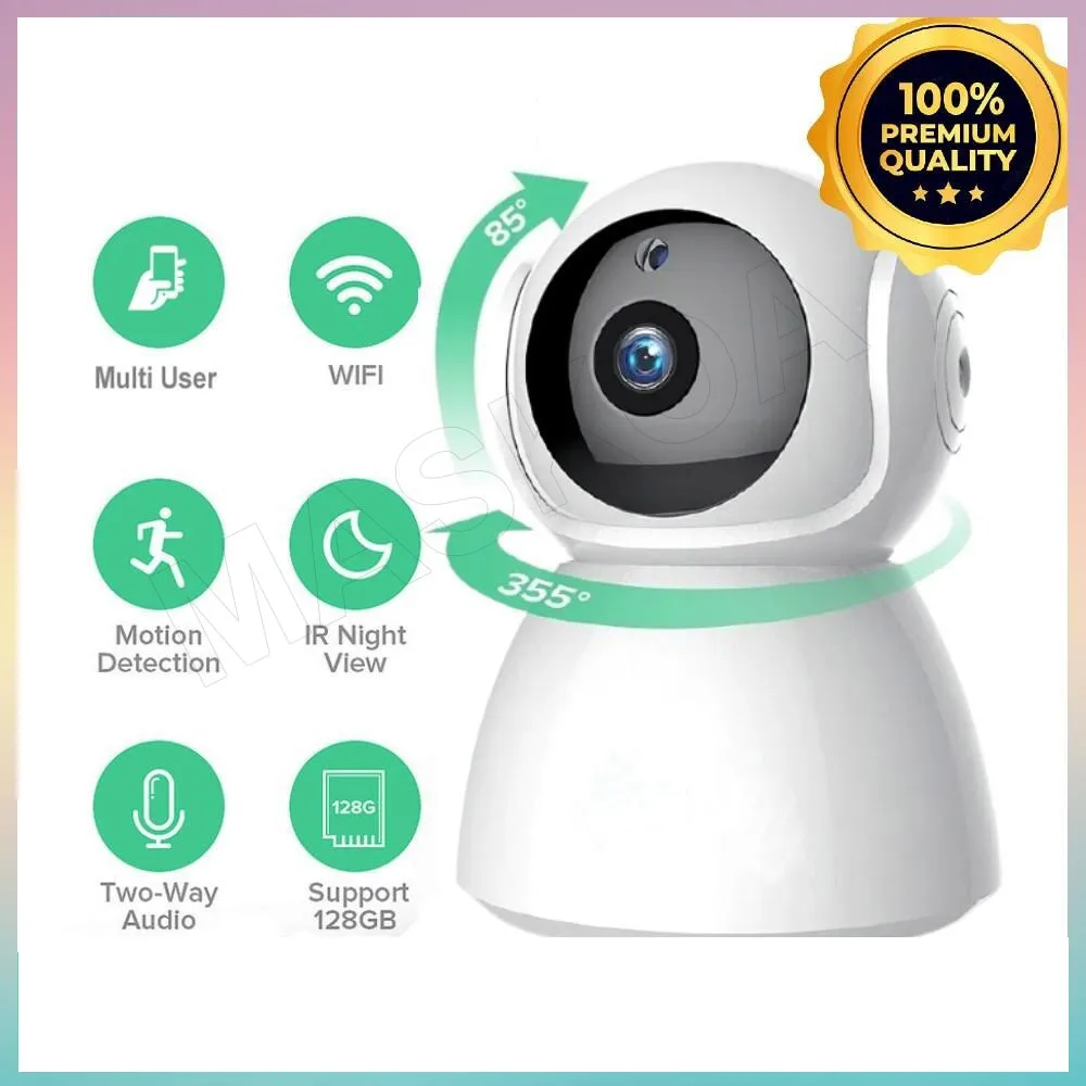 

CCTV Camera Security WIFI Camera Wireless Surveillance IP Security 1080P AUTO TRACK Home Security 2MP Camera Baby Monitor