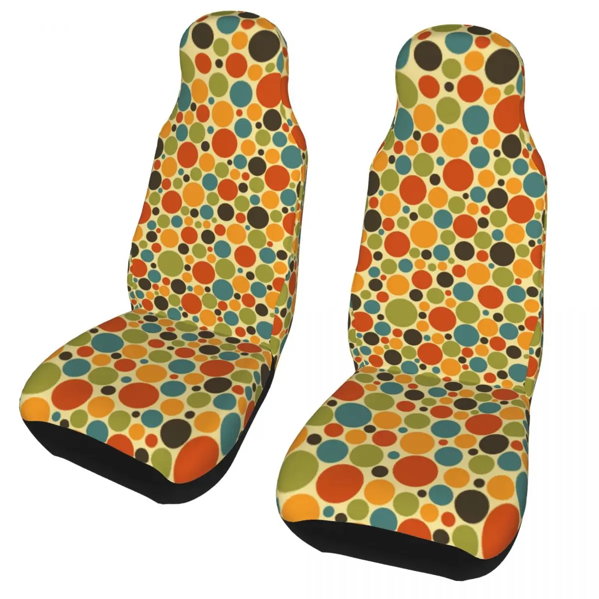 

Polka Dot Universal Car Seat Cover Off-Road Women Auto Seat Cover Fiber Fishing