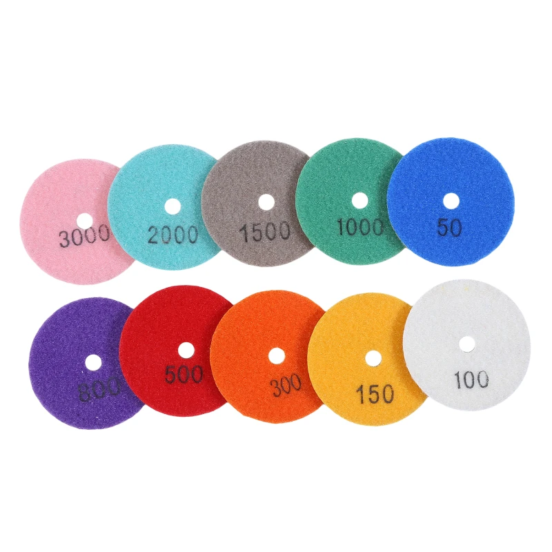 

Diamond Polishing Pad Wet/Dry For Granite Stone Concrete Marble Polishing Concrete Floor Polishing Use Grinding Discs 2022