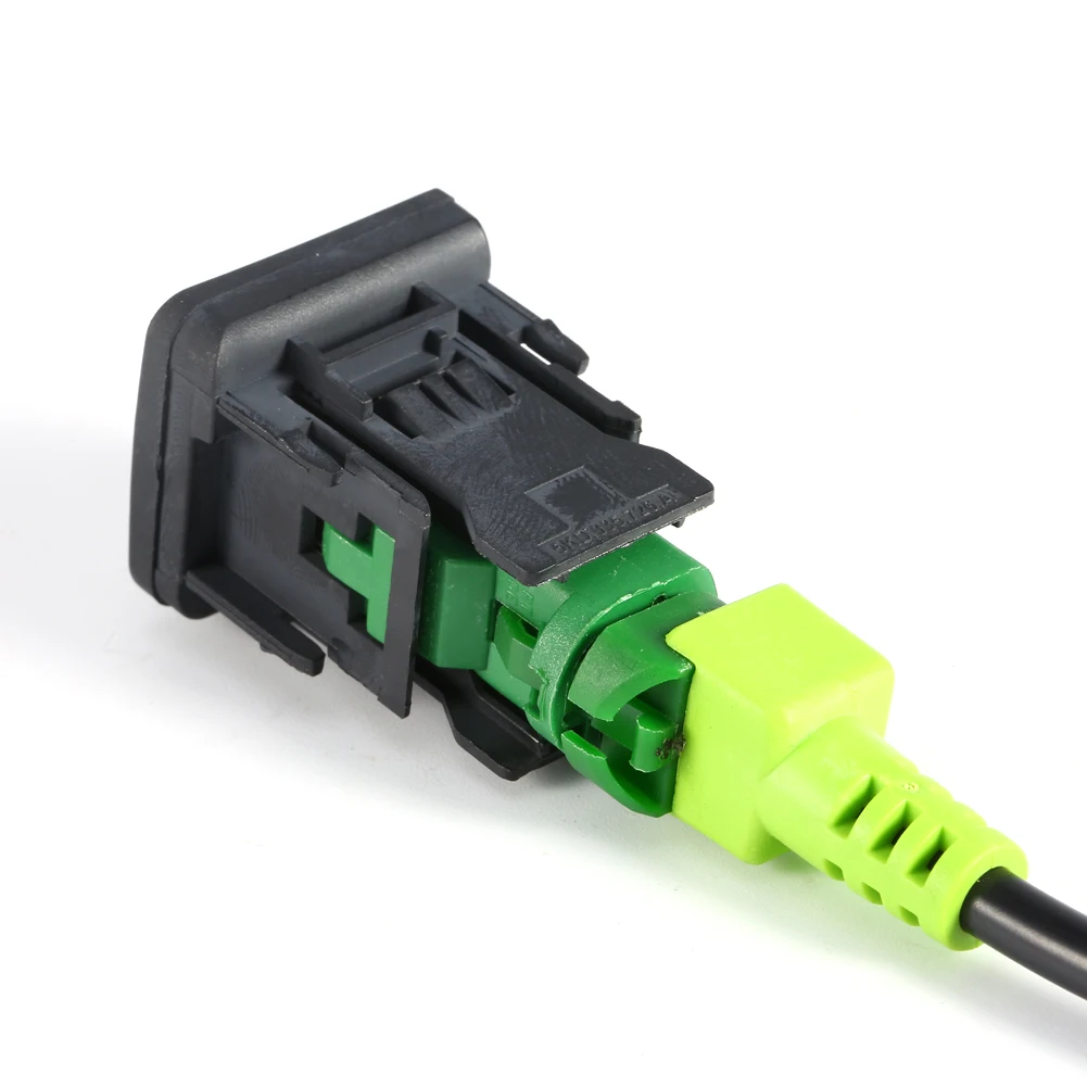 Фото USB-кабель-переходник 100 см для RCD510 RNS315 MK5 MK6 Sagitar, пластиковый/металлический, Plug and Play, OEM-замена №4