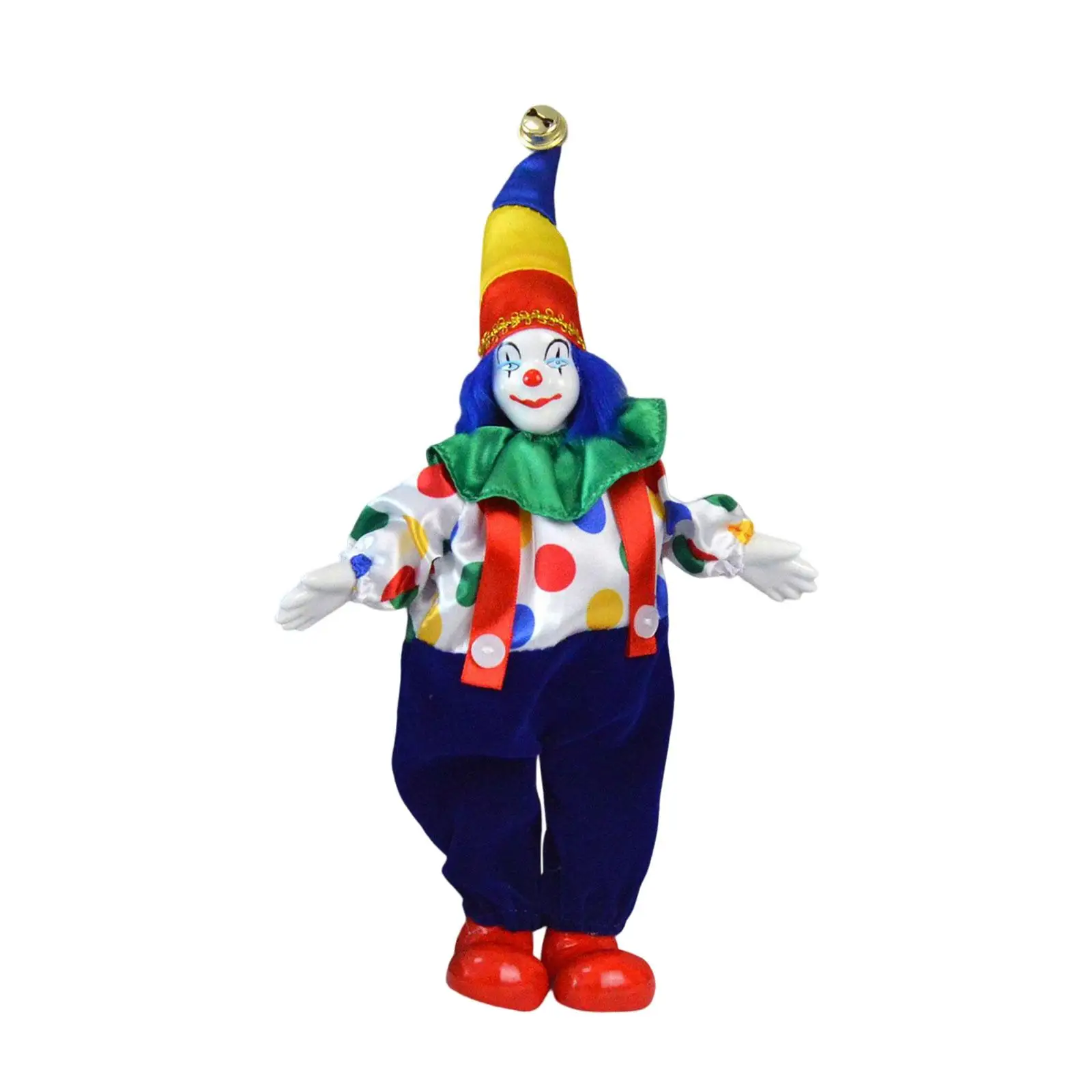 

Стоя фарфоровая Коллекционная ткань, антикварная кукла, забавная кукла арлеквин для коллекции куклы-клоун фестиваль