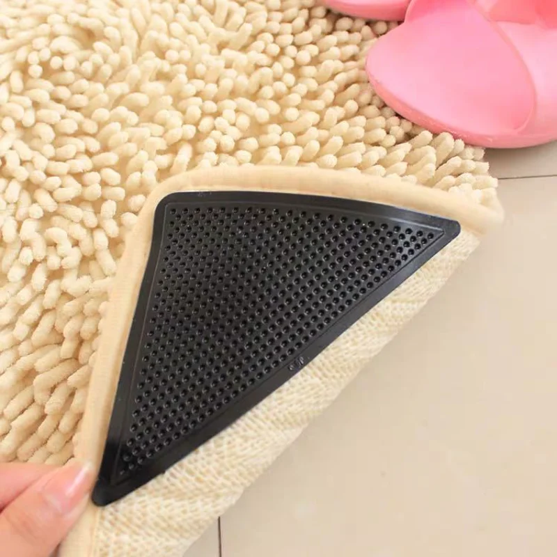

8PCS Anti Slip Carpet Non-slip Reusable Rubber Mat Adhesive Anti Skid Grip Tape Carpet Floor Mat Fixed Sticker Carpet Sticker