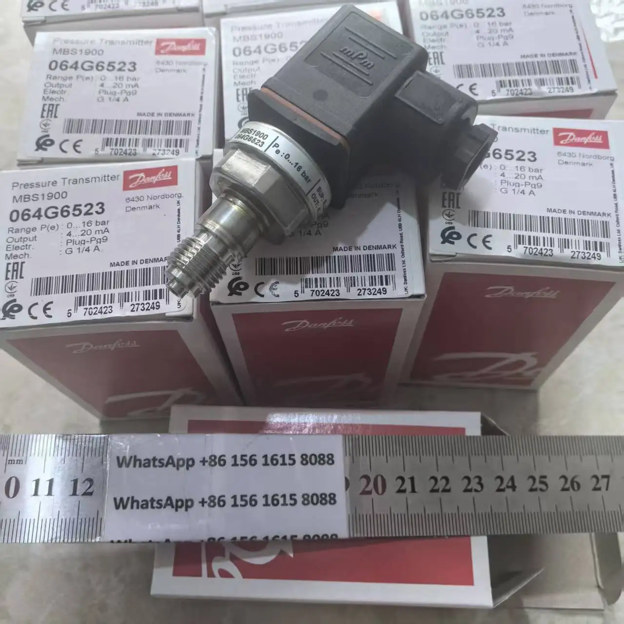 Датчик давления Danfoss MBS1900 064G6592 064G6585 064G6521 064G6586 064G6522 064G6599 064G6531 064G6523 064G6575 064G6567 064G65 (art.: 3920da86aec22) - 3920da86aec22