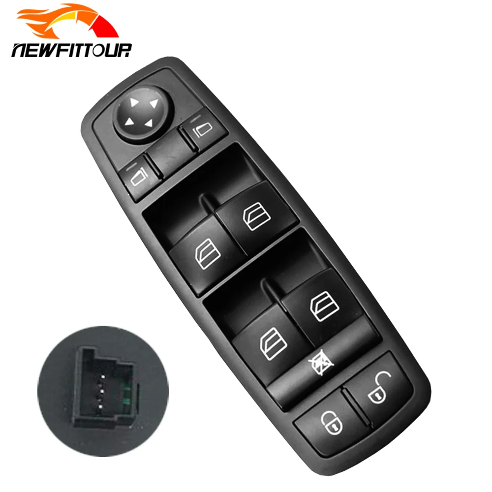 

Электрический переключатель стеклоподъемника, переключатель стеклоподъемника для Mercedes Benz A B Class W169 W245 A150 B200 X164 2004-2012 A1698206610